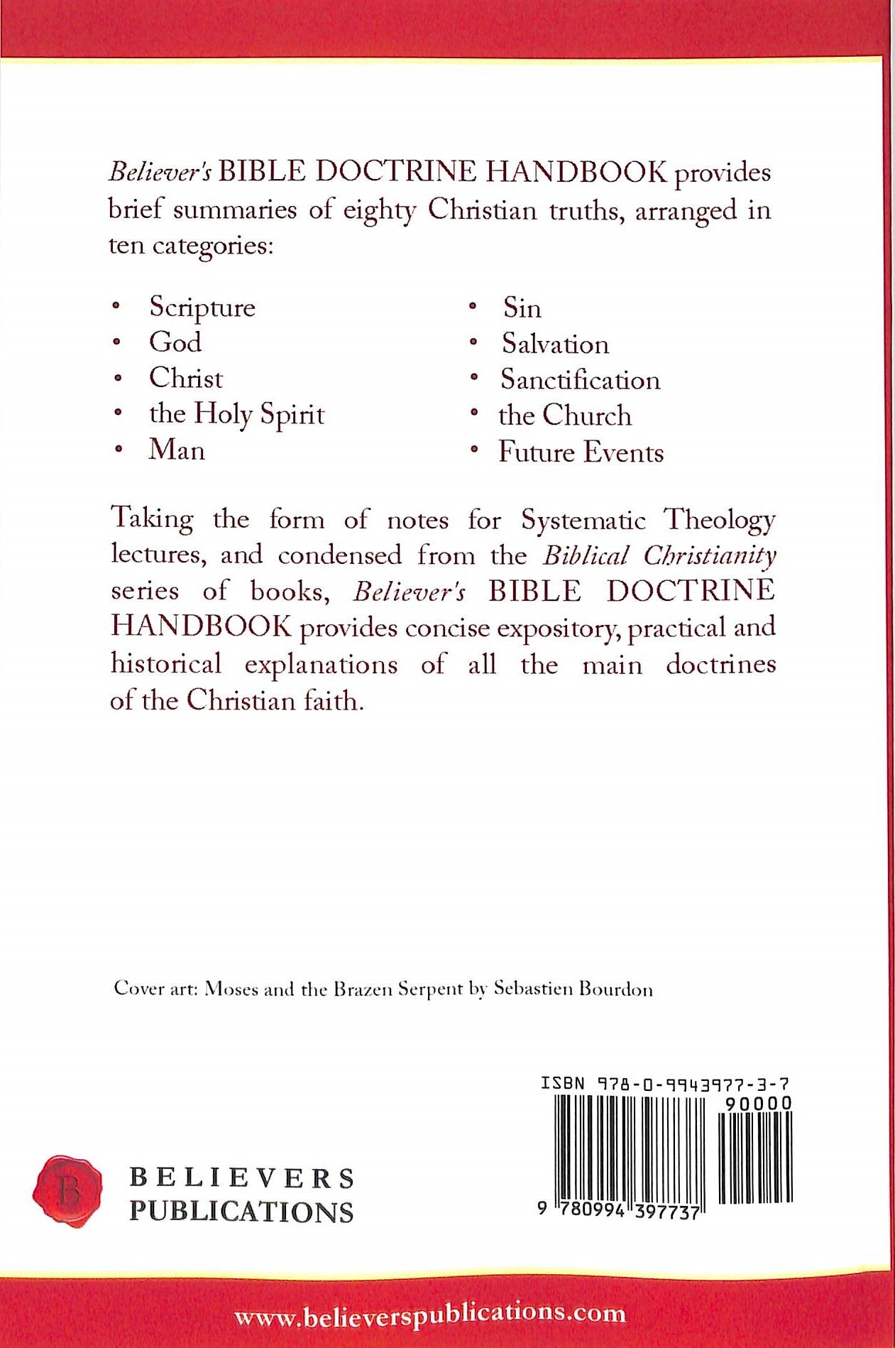 Believer's Bible Doctrine Handbook: Eighty Christian Truths