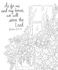 Butterflies, Blossoms & Blessings Coloring Art: Pretty Designs and Uplifting Verses to Brighten Any Day (Adult Coloring Books Series)