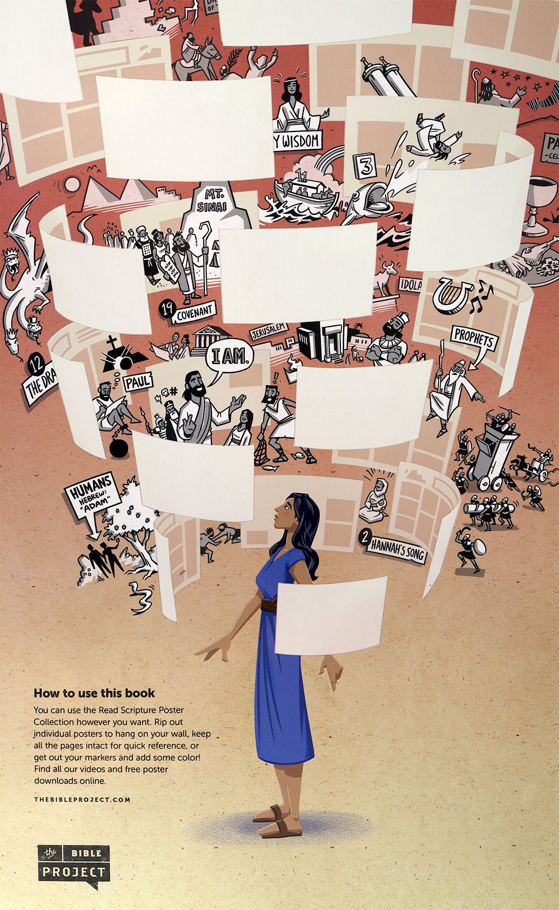 The Bibleproject Poster Collection Book (Read Scripture Series)