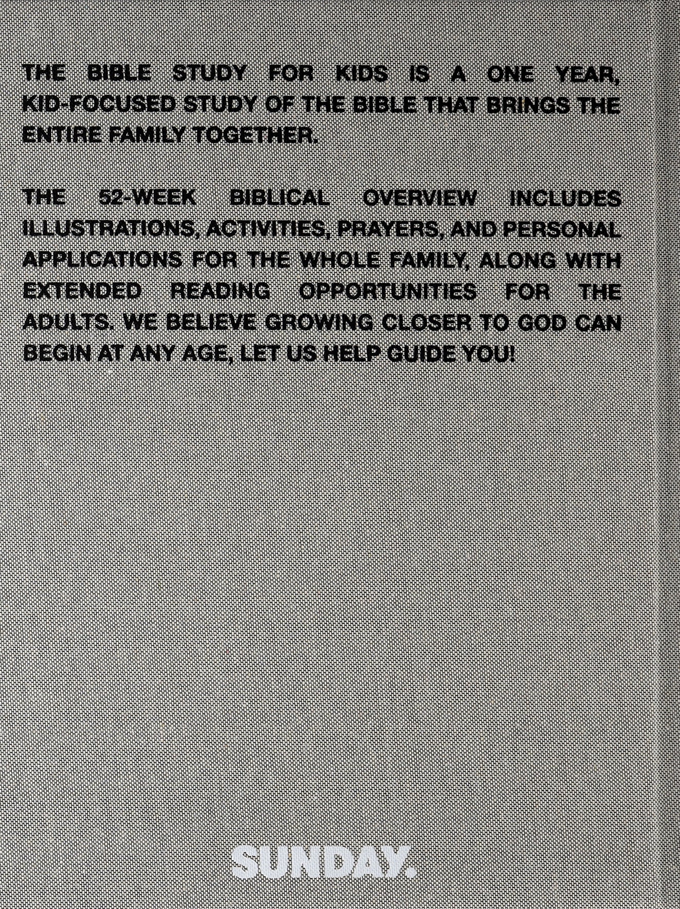 The Bible Study (Kids Edition)