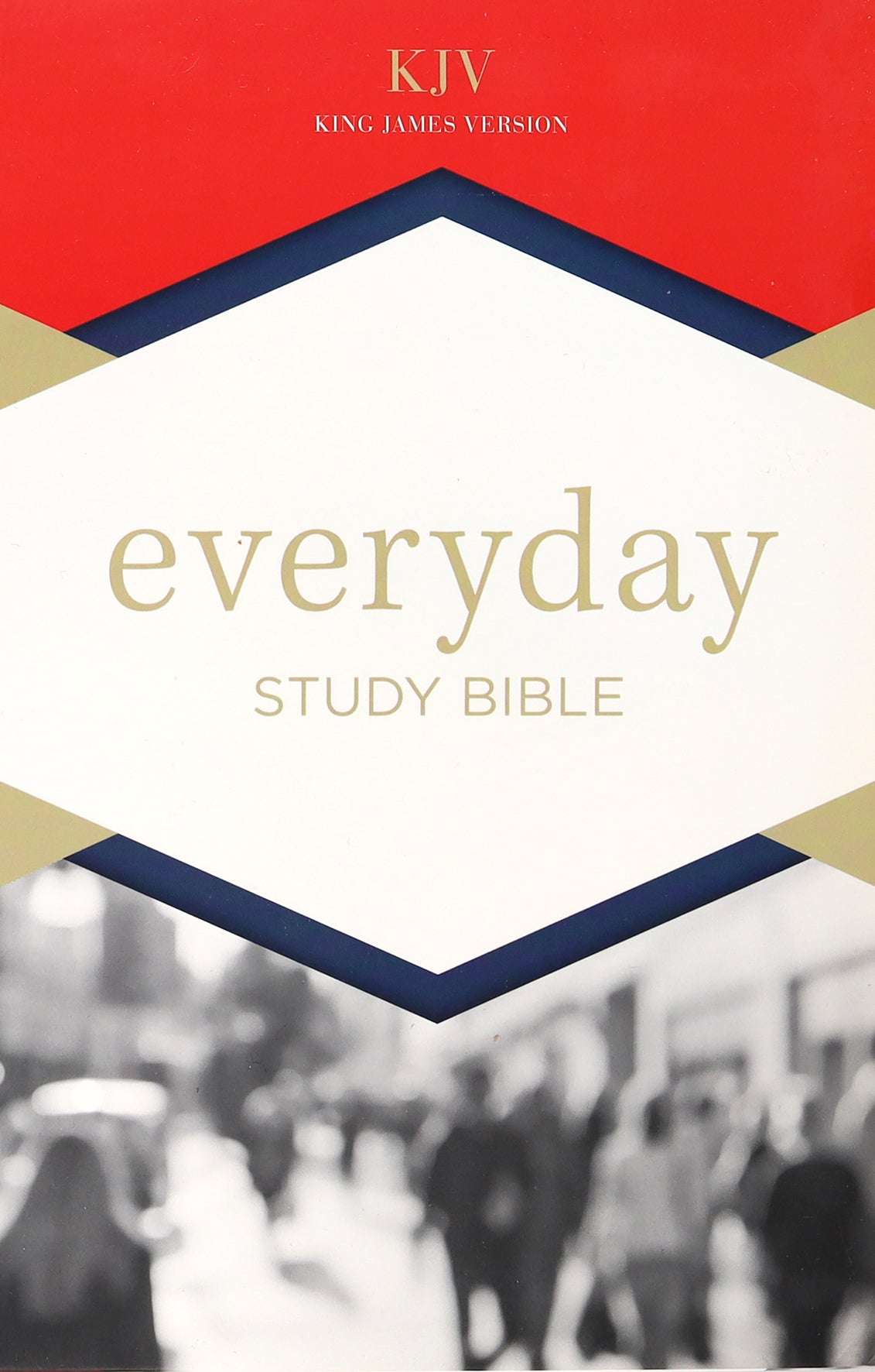 KJV Everyday Study Bible Navy Cross