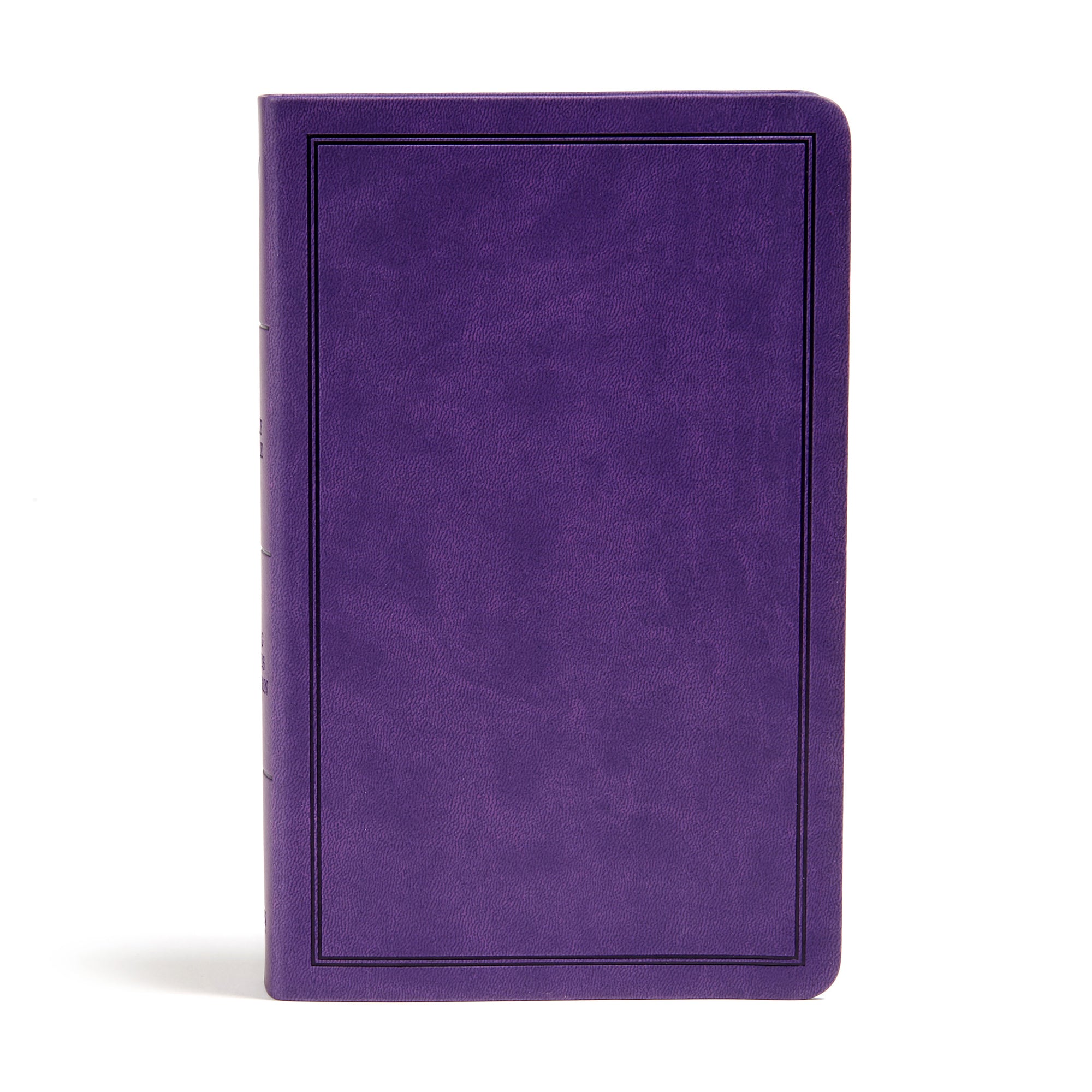 KJV Deluxe Gift Bible Purple (Red Letter Edition)