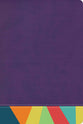 Rvr 1960 Biblia De Estudio Arco Iris Morado/Multicolor