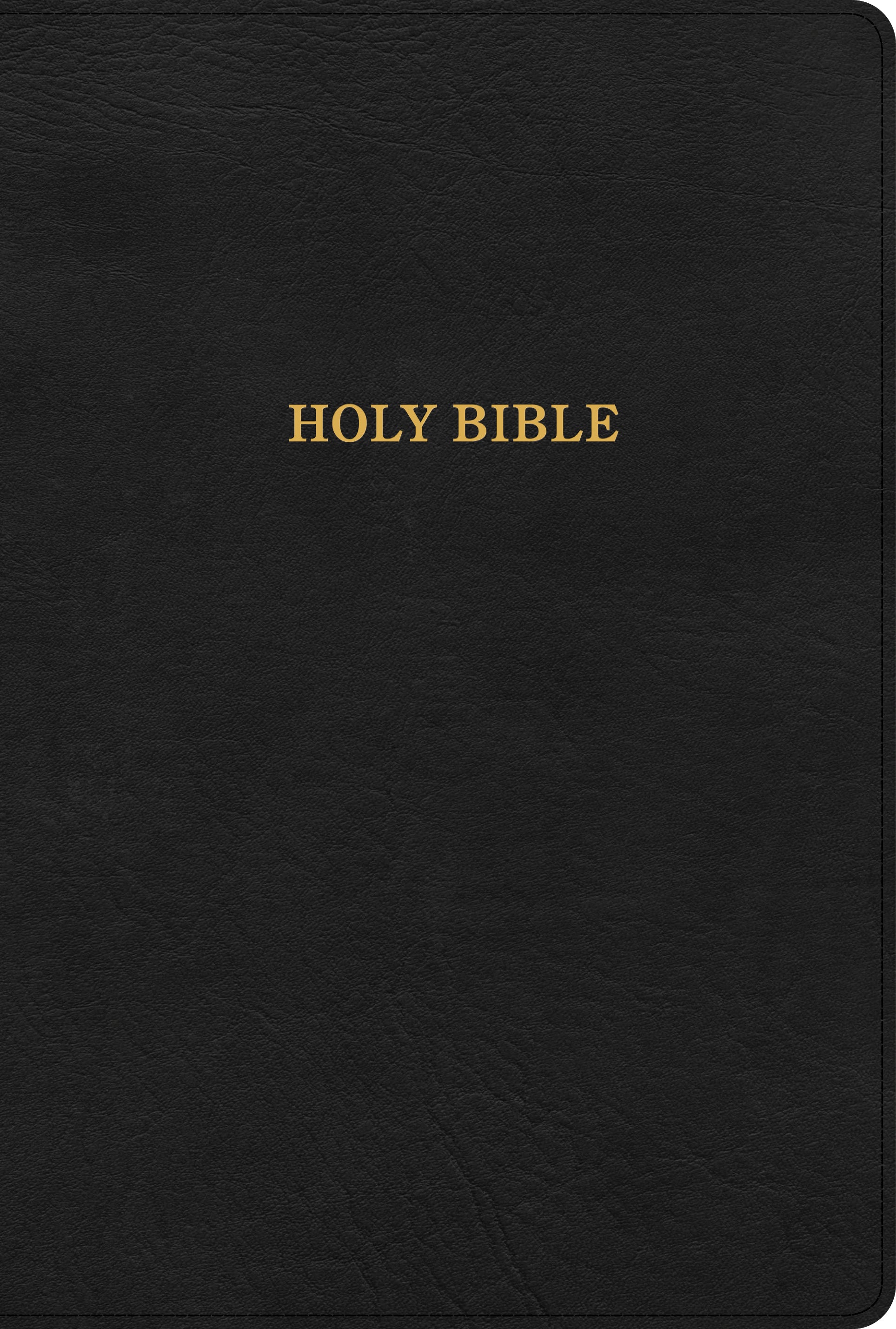 KJV Large Print Thinline Bible Black (Red Letter Edition)