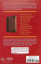 KJV Large Print Personal Size Reference Bible, Brown/Black Leathertouch Indexed