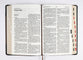 KJV Large Print Personal Size Reference Bible, Brown/Black Leathertouch Indexed