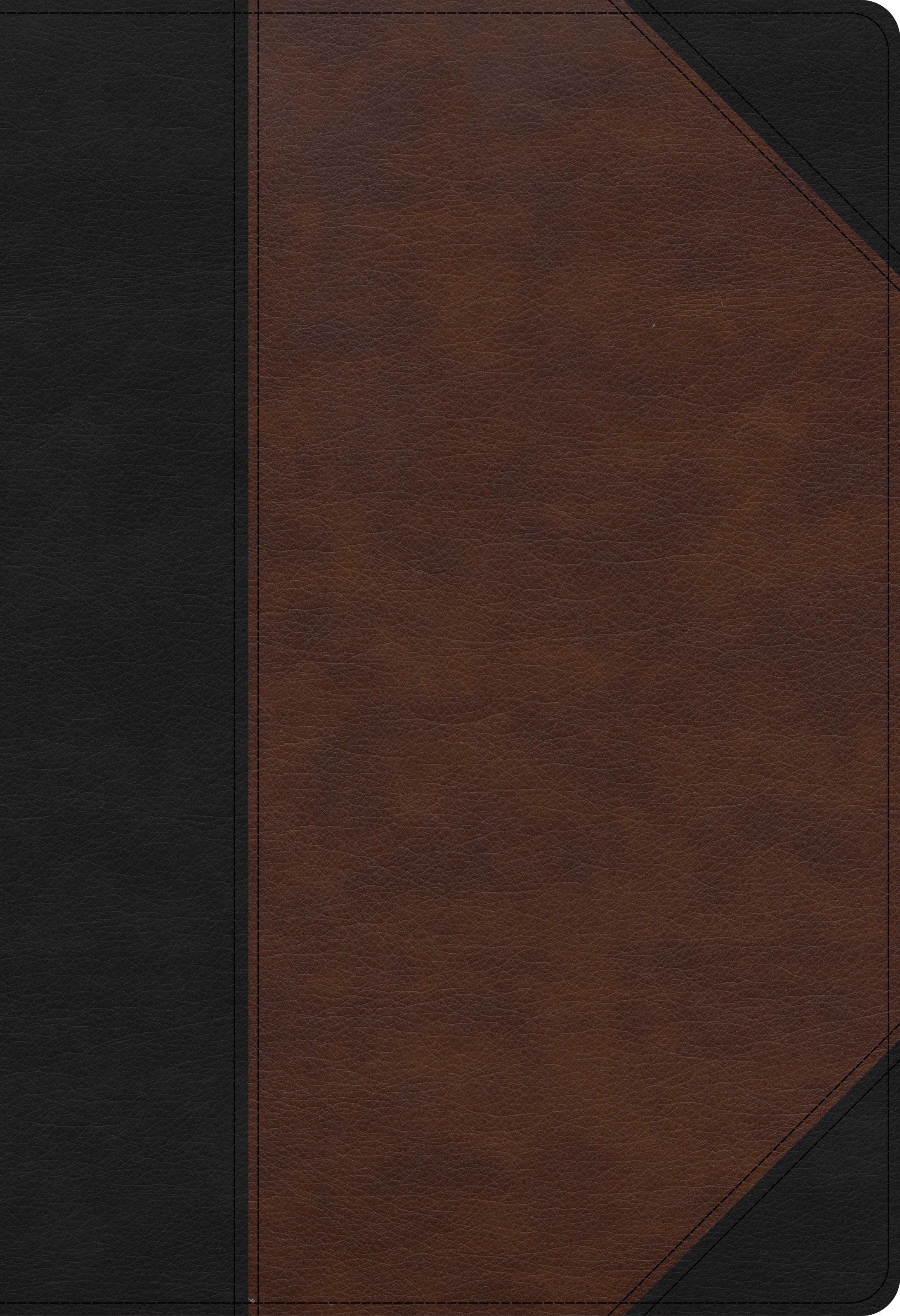 KJV Super Giant Print Reference Bible Black/Brown (Red Letter Edition)
