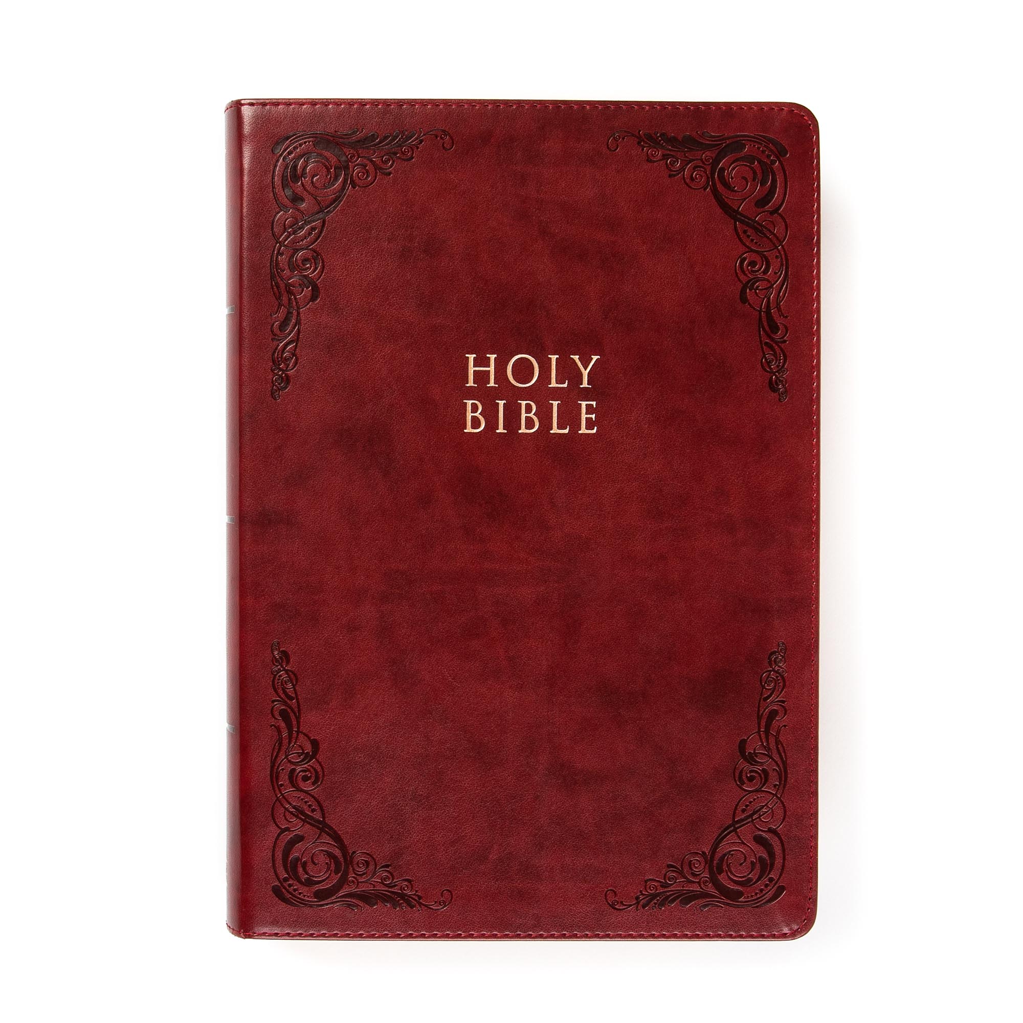 KJV Super Giant Print Reference Bible Burgundy Indexed (Red Letter Edition)
