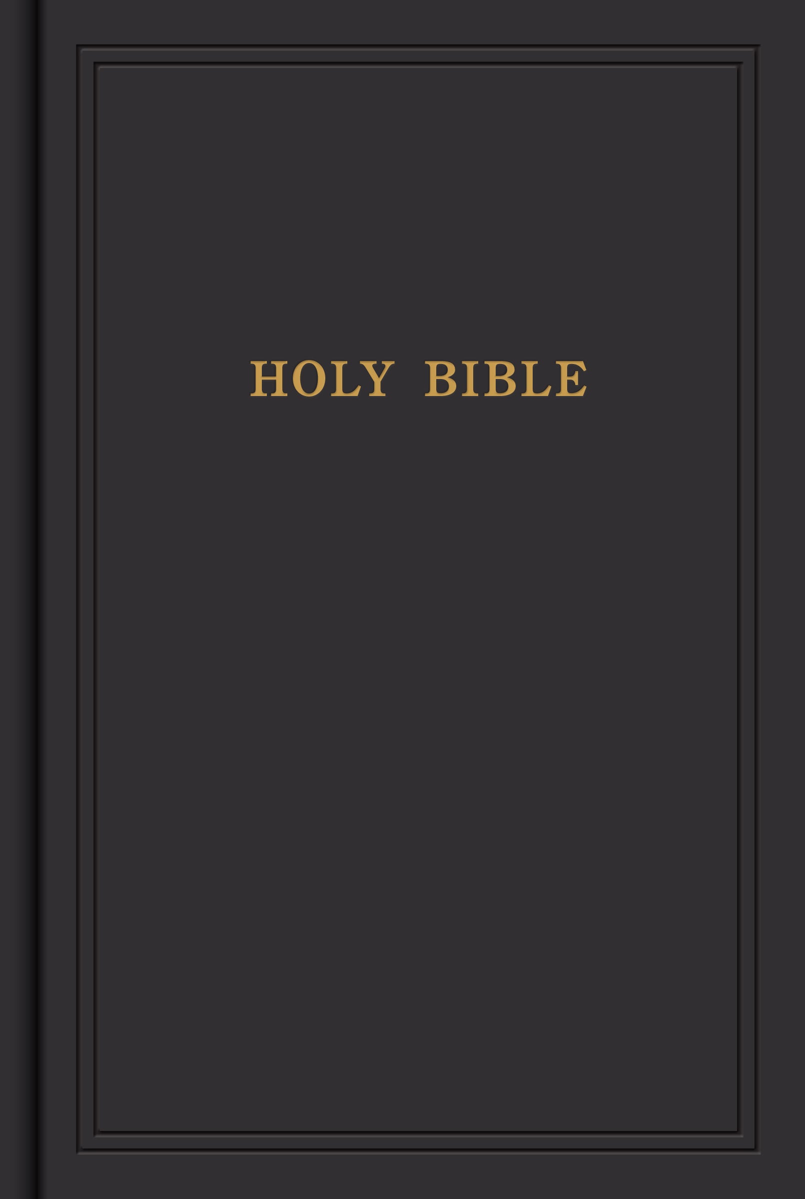 KJV Pew Bible Black (Red Letter Edition)