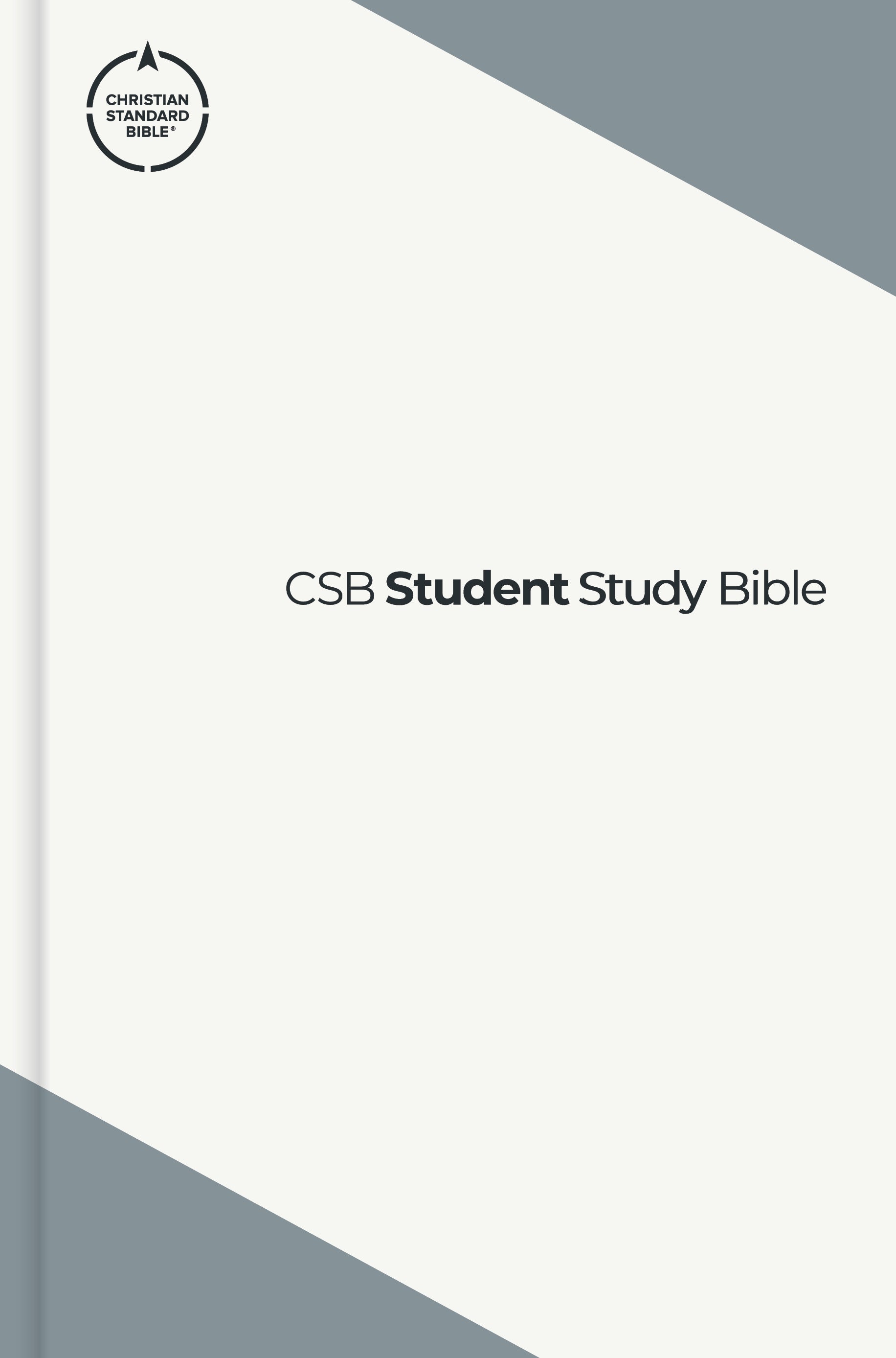 CSB Student Study Bible Slate (Red Letter Edition)
