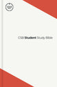 CSB Student Study Bible Deep Coral (Red Letter Edition)