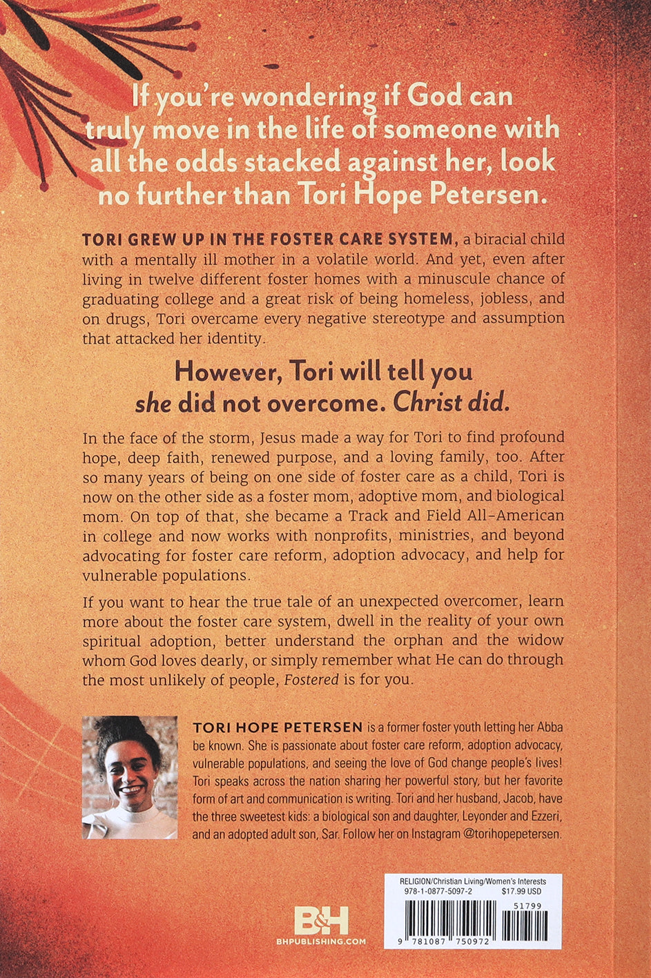 Fostered: One Woman's Powerful Story of Finding Faith and Family Through Foster Care