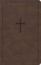 KJV Personal Size Bible Brown (Red Letter Edition)