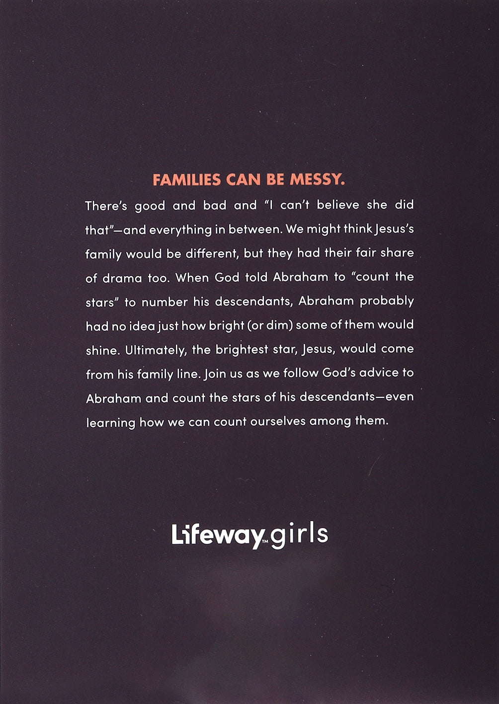 Count the Stars: 30 Devotions on the Family of Jesus (Teen Girls' Devotional)