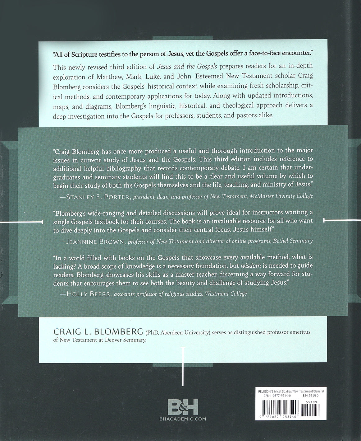 Jesus and the Gospels: An Introduction and Survey (3rd Edition)