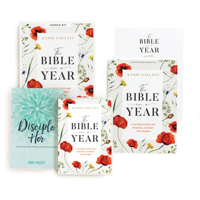 The Bible in a Year: A Scripture Reading Journey For Women (Launch Kit)