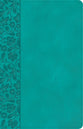 NASB Large Print Personal Size Reference Bible Teal (Red Letter Edition)