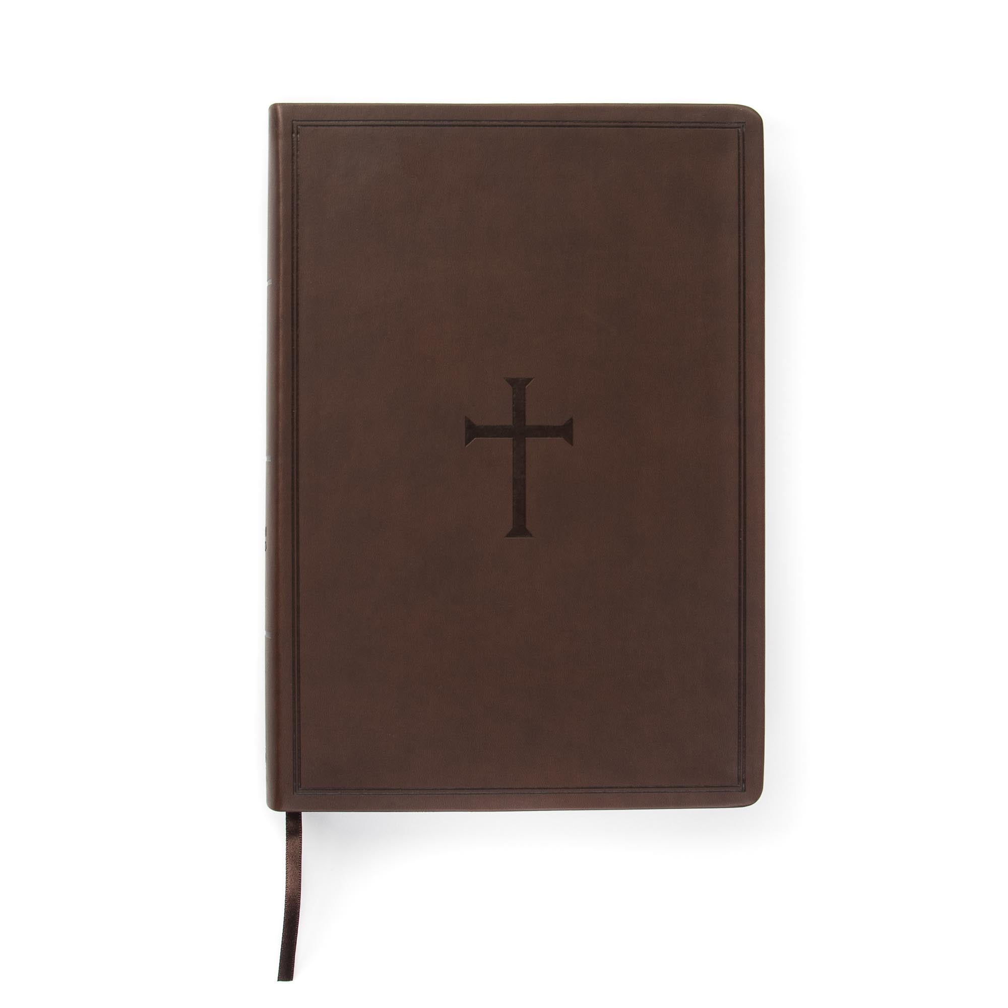 CSB Super Giant Print Reference Bible Brown Value Edition (Red Letter Edition)