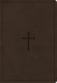 CSB Super Giant Print Reference Bible Brown Value Edition (Red Letter Edition)