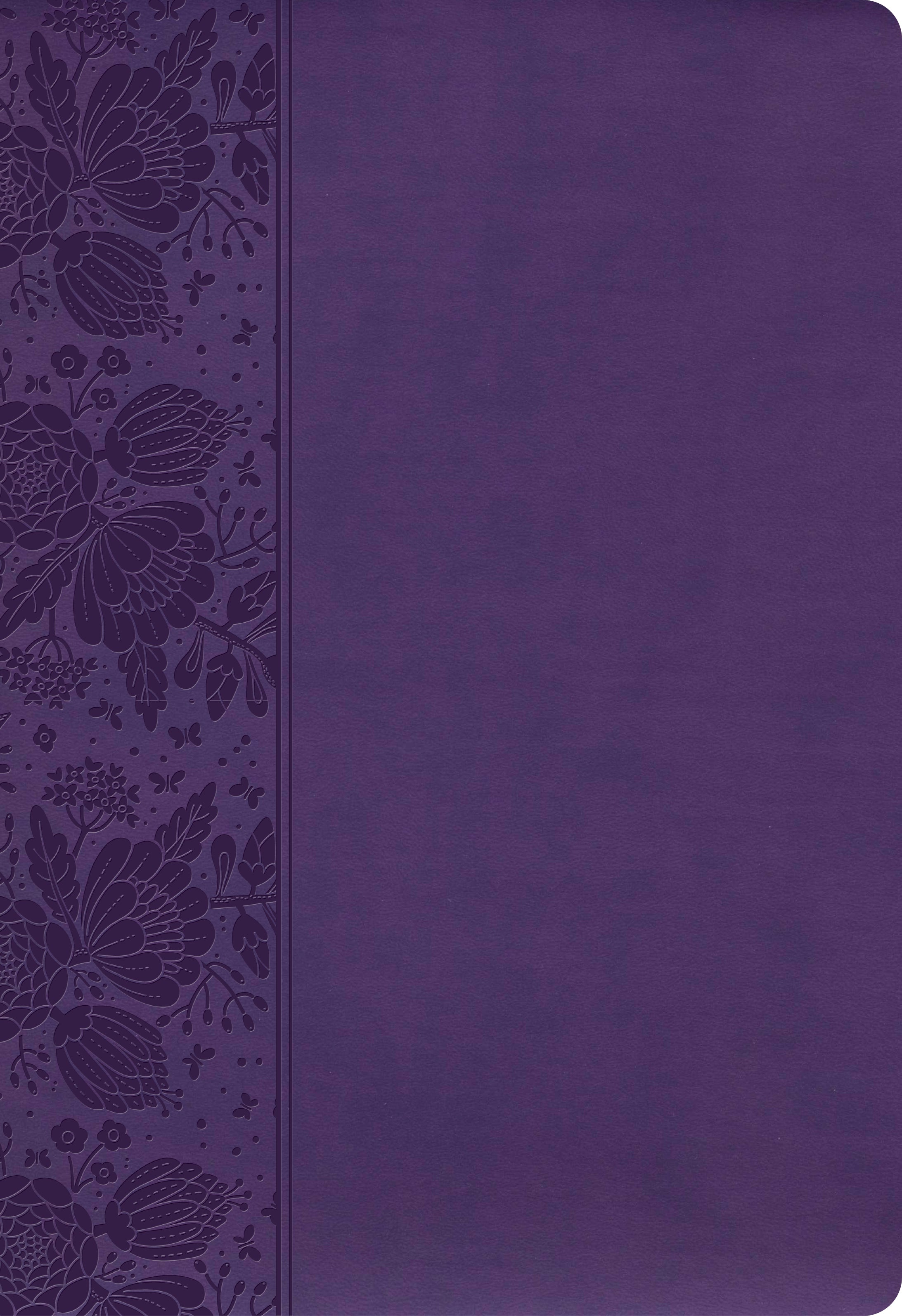 CSB Super Giant Print Reference Bible Purple Value Edition (Red Letter Edition)