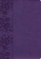 CSB Super Giant Print Reference Bible Purple Value Edition (Red Letter Edition)
