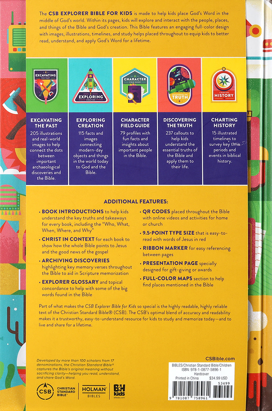 CSB Explorer Bible For Kids