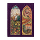 CSB Notetaking Bible Stained Glass Edition Amethyst (Black Letter Edition)