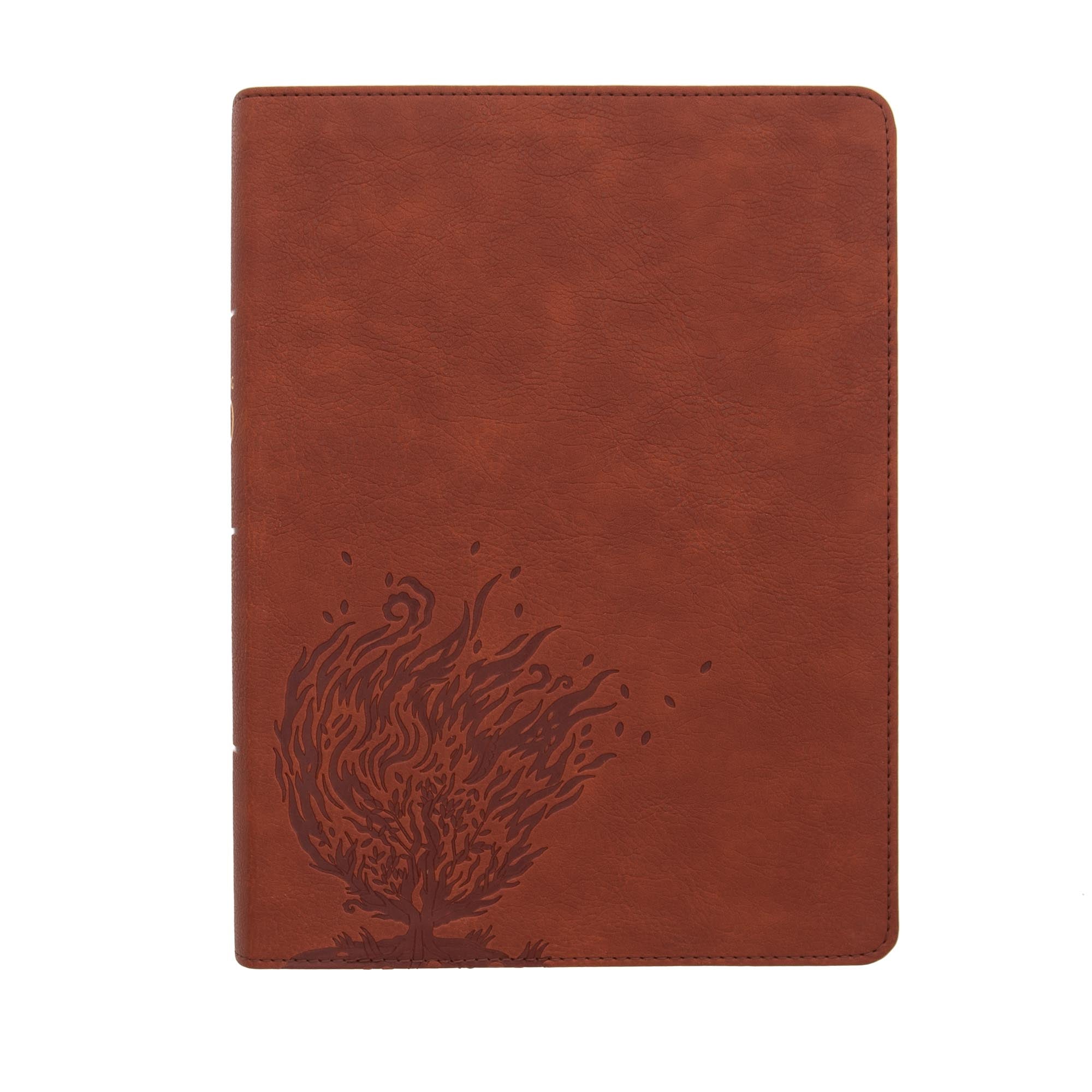 CSB Experiencing God Bible Burnt Sienna Indexed (Red Letter Edition)