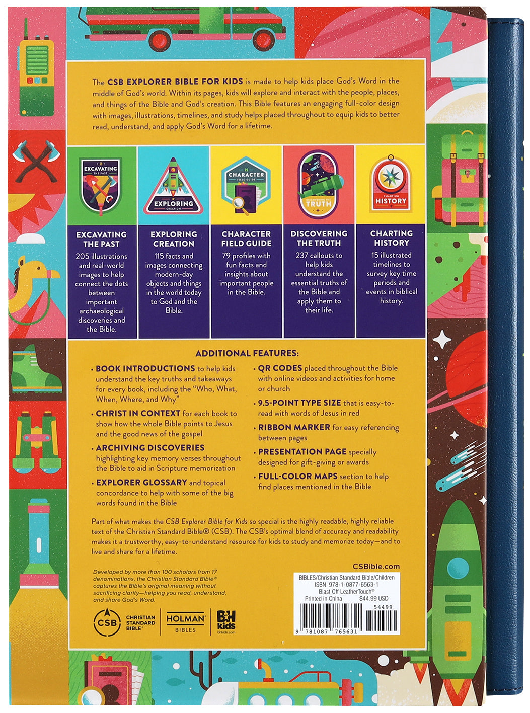 CSB Explorer Bible For Kids Blast Off