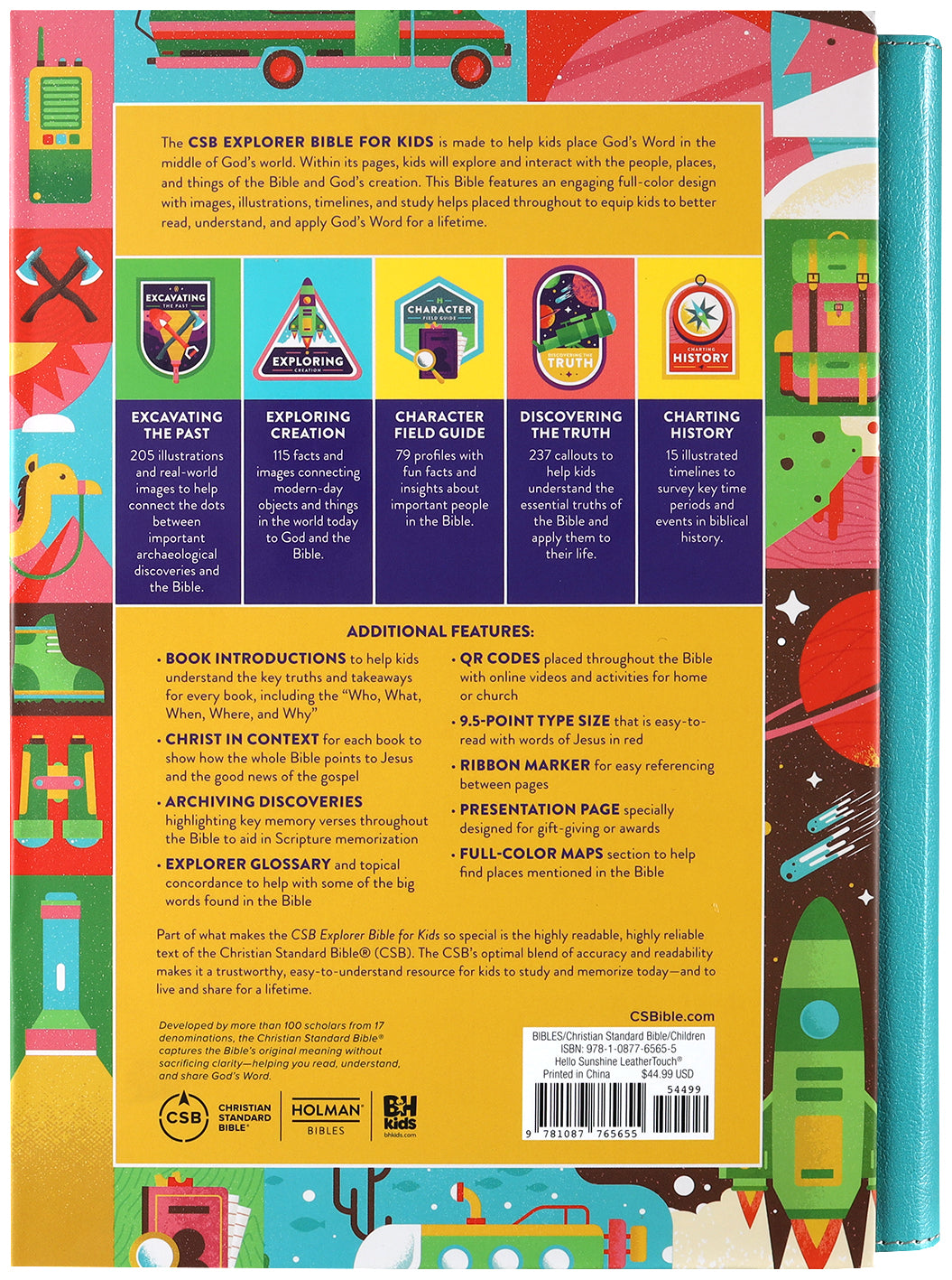 CSB Explorer Bible For Kids Hello Sunshine