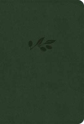 NASB Large Print Compact Reference Bible Olive (Red Letter Edition)