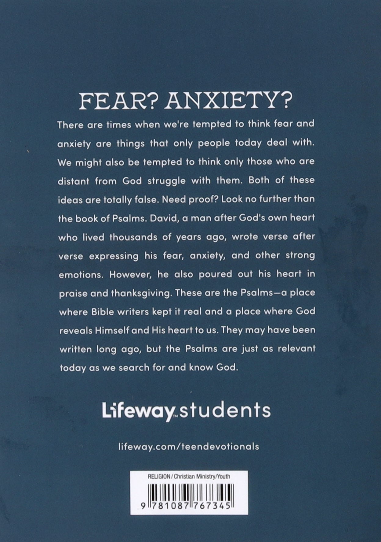 Search and Know: Finding the Heart of God in Psalms (Teen Devotional)