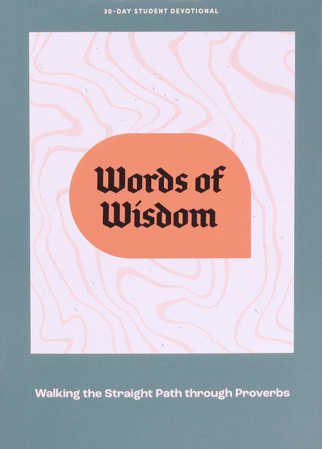 Words of Wisdom: Walking the Straight Path Through Proverbs  (#07 in 2023 Lifeway Student Devotional Series)