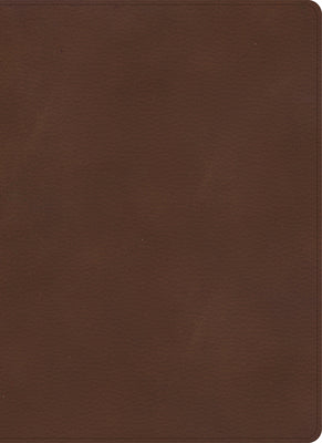 KJV Single-Column Wide-Margin Bible Brown (Red Letter Edition)