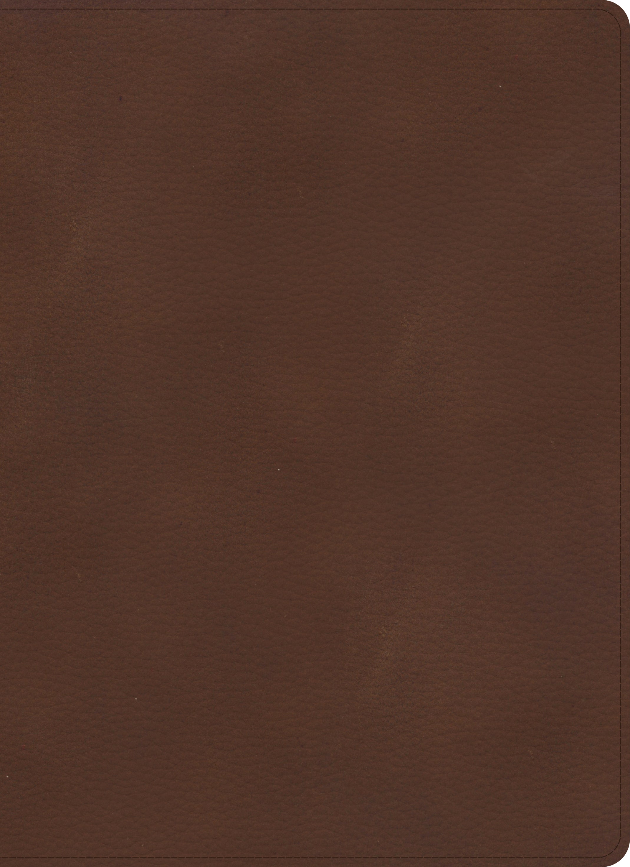 KJV Single-Column Wide-Margin Bible Brown (Red Letter Edition)