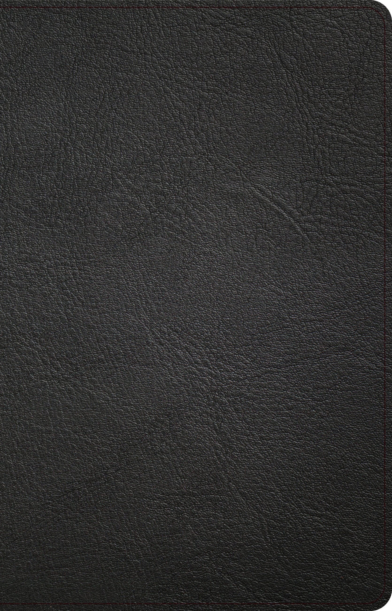 CSB Thinline Bible Black (Red Letter Edition)