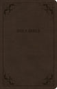 CSB Thinline Bible Brown Value Edition (Red Letter Edition)