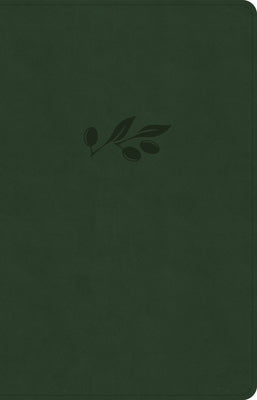 CSB Thinline Reference Bible Olive (Red Letter Edition)