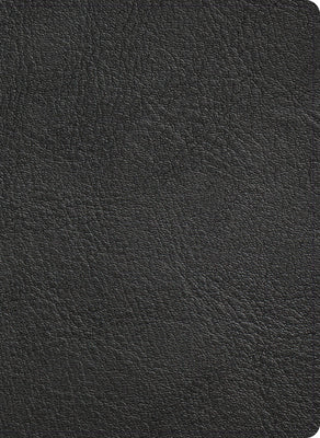 KJV Study Bible Full-Color Holman Handcrafted Collection Black Premium Goatskin (Red Letter Edition)