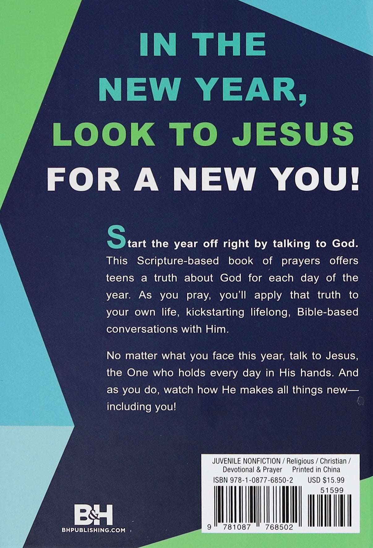 New Year, New You: 365 Bible Readings and Prayers For Teens