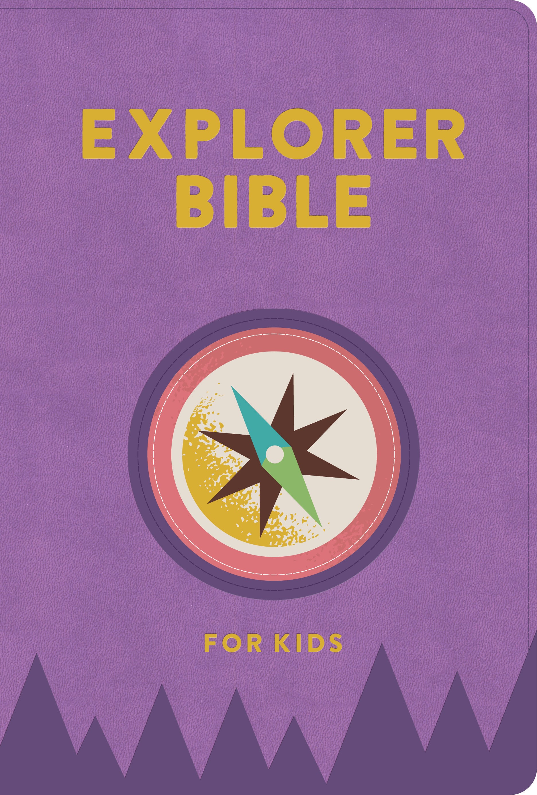 CSB Explorer Bible For Kids Lavender Compass Indexed
