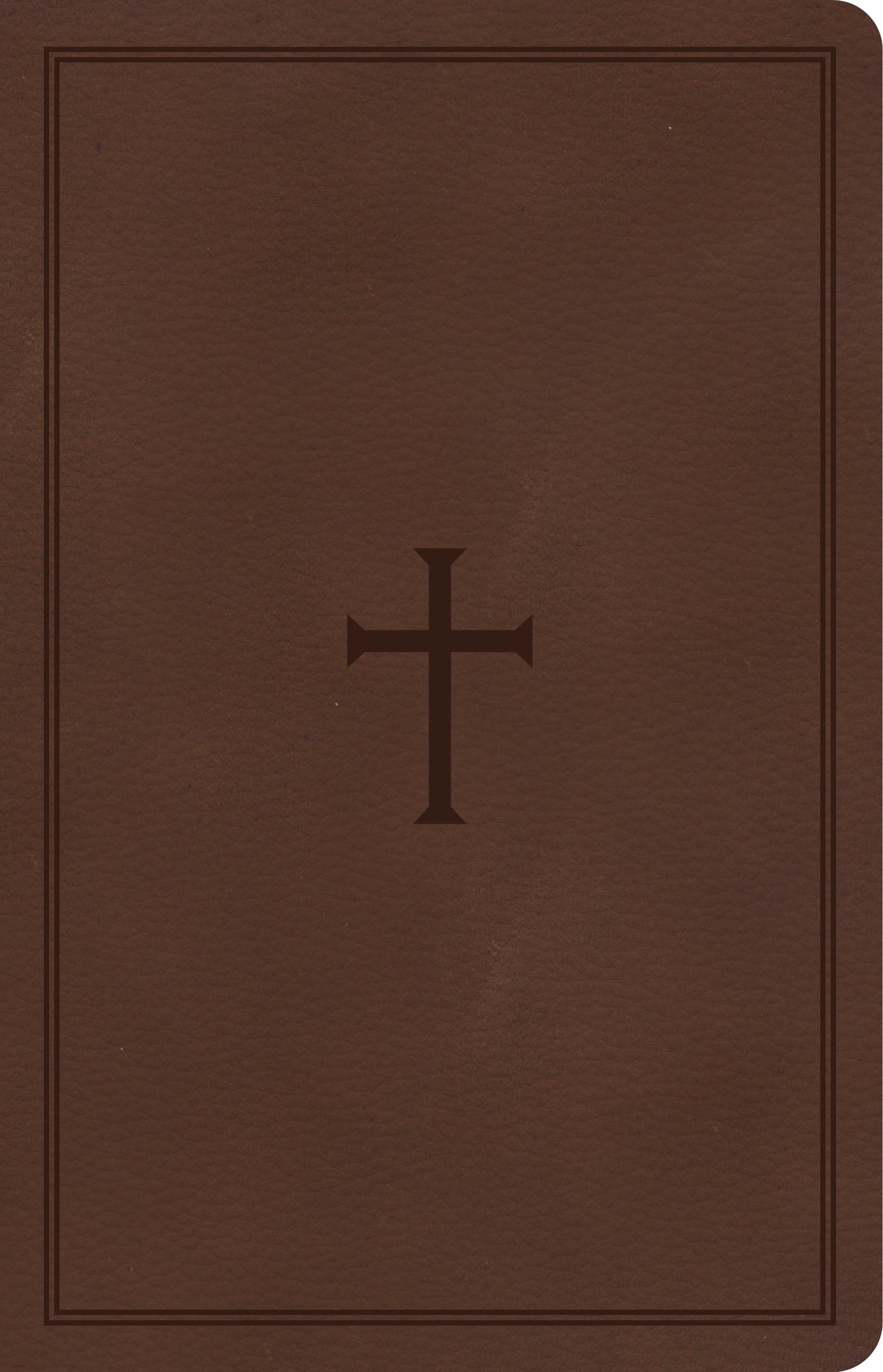 CSB Large Print Personal Size Reference Bible Brown (Red Letter Edition)