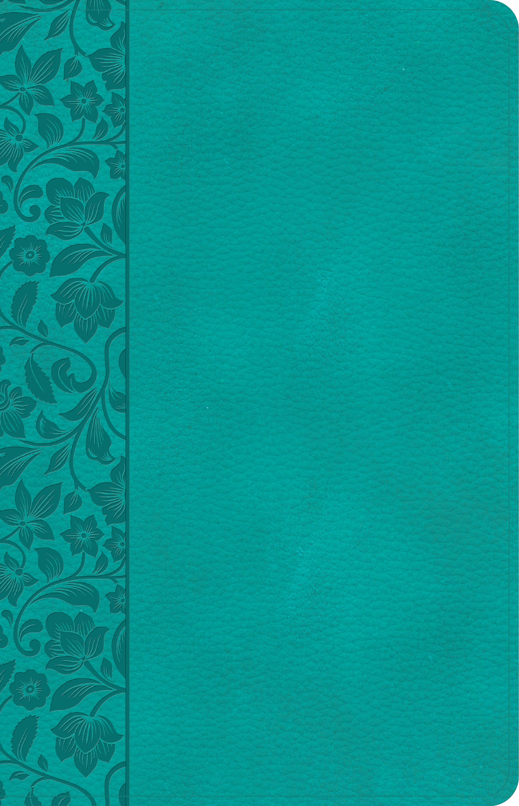 CSB Large Print Personal Size Reference Bible Teal Indexed (Red Letter Edition)
