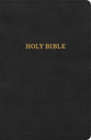 KJV Thinline Bible Black (Red Letter Edition)
