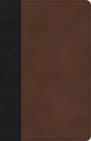 KJV Thinline Bible Black/Brown (Red Letter Edition)