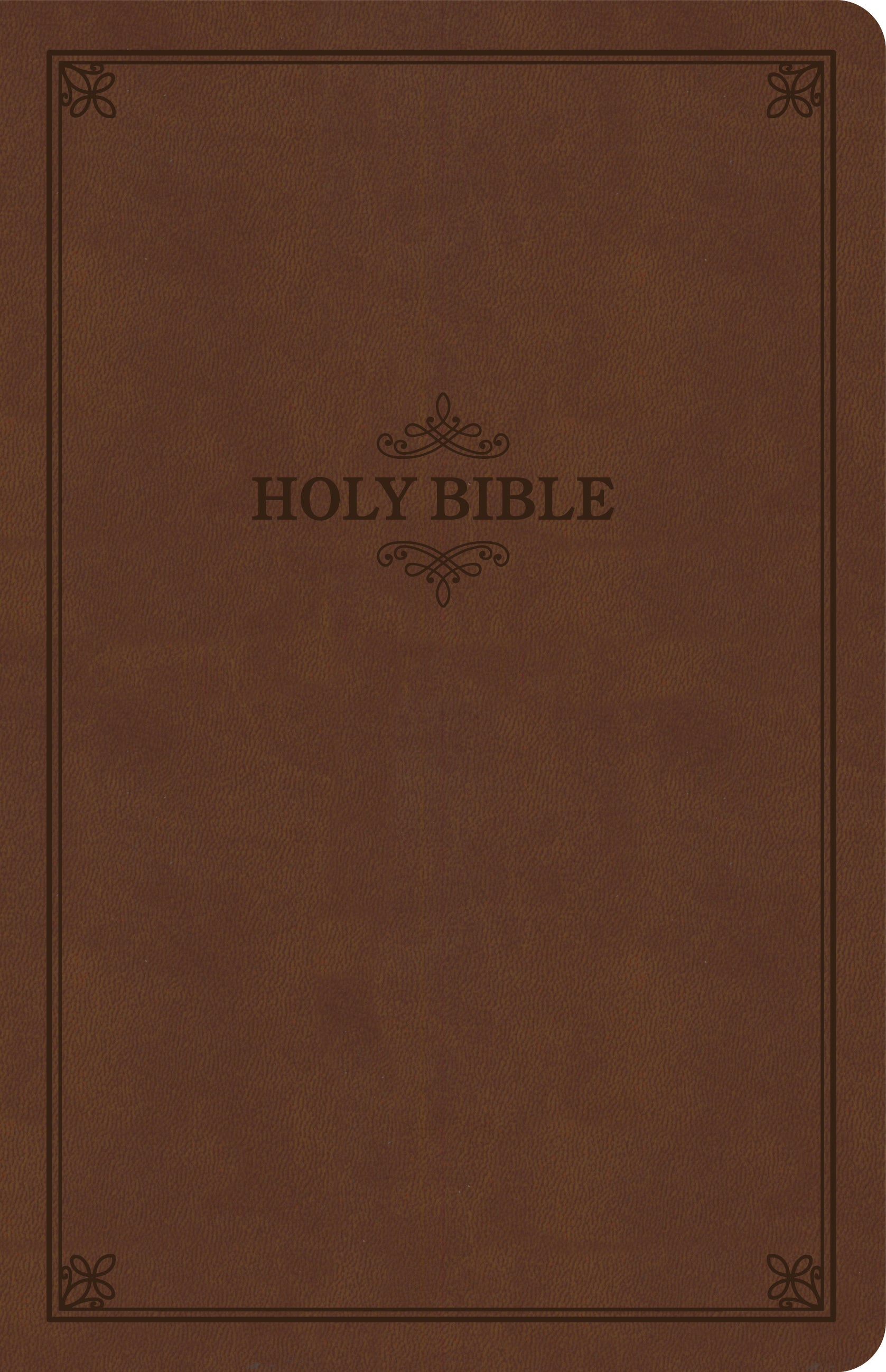 KJV Thinline Bible Brown Value Edition (Red Letter Edition)