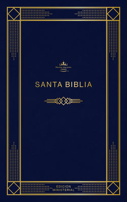 RVR 1960 Biblia edición ministerial, azul oscuro (Spanish Edition)