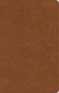 CSB Single-Column Personal Size Bible Saddle Brown (Black Letter Edition)