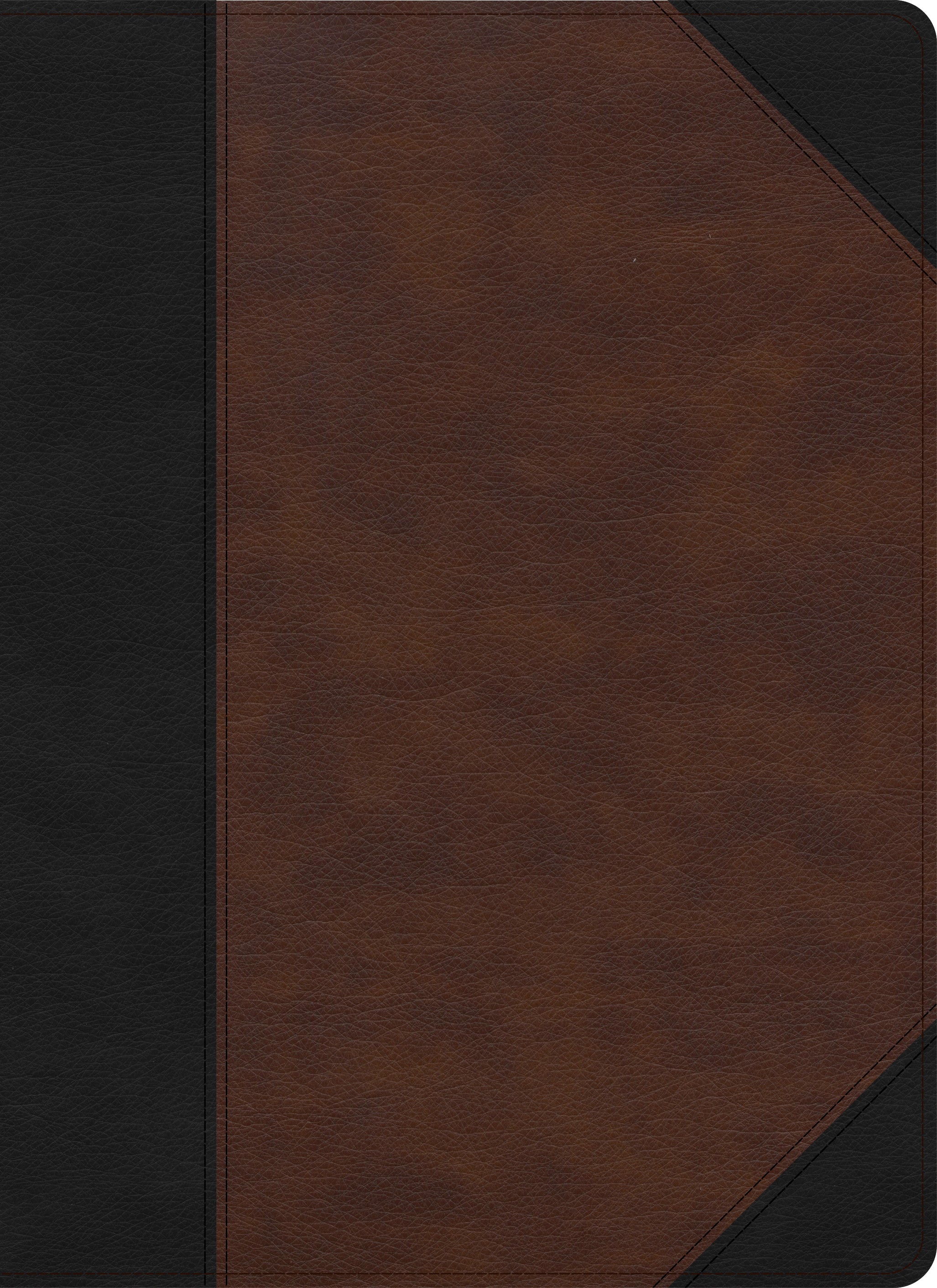 CSB Verse-By-Verse Reference Bible Black/Brown (Black Letter Edition)