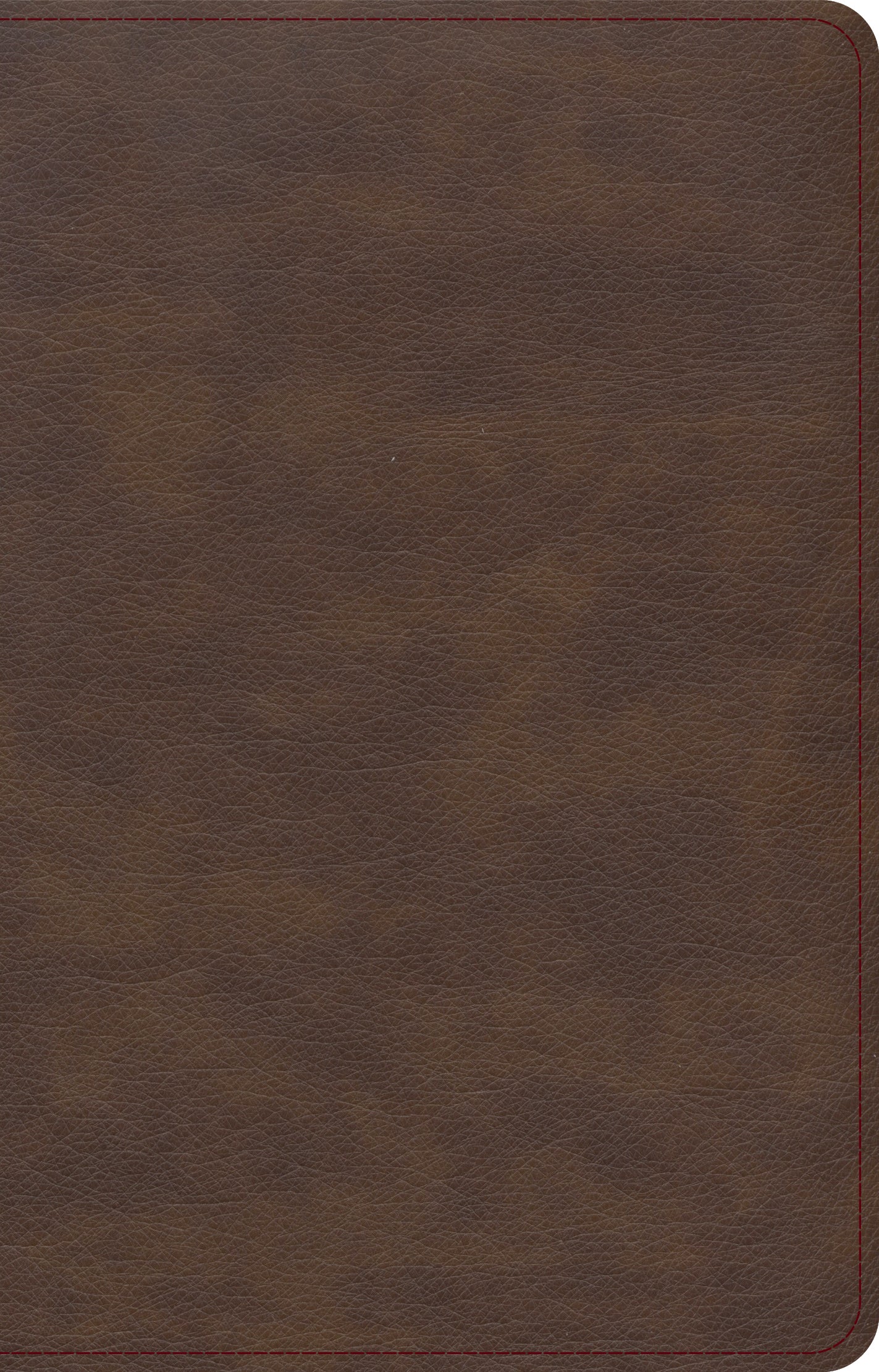 KJV Single-Column Compact Bible Brown (Red Letter Edition)